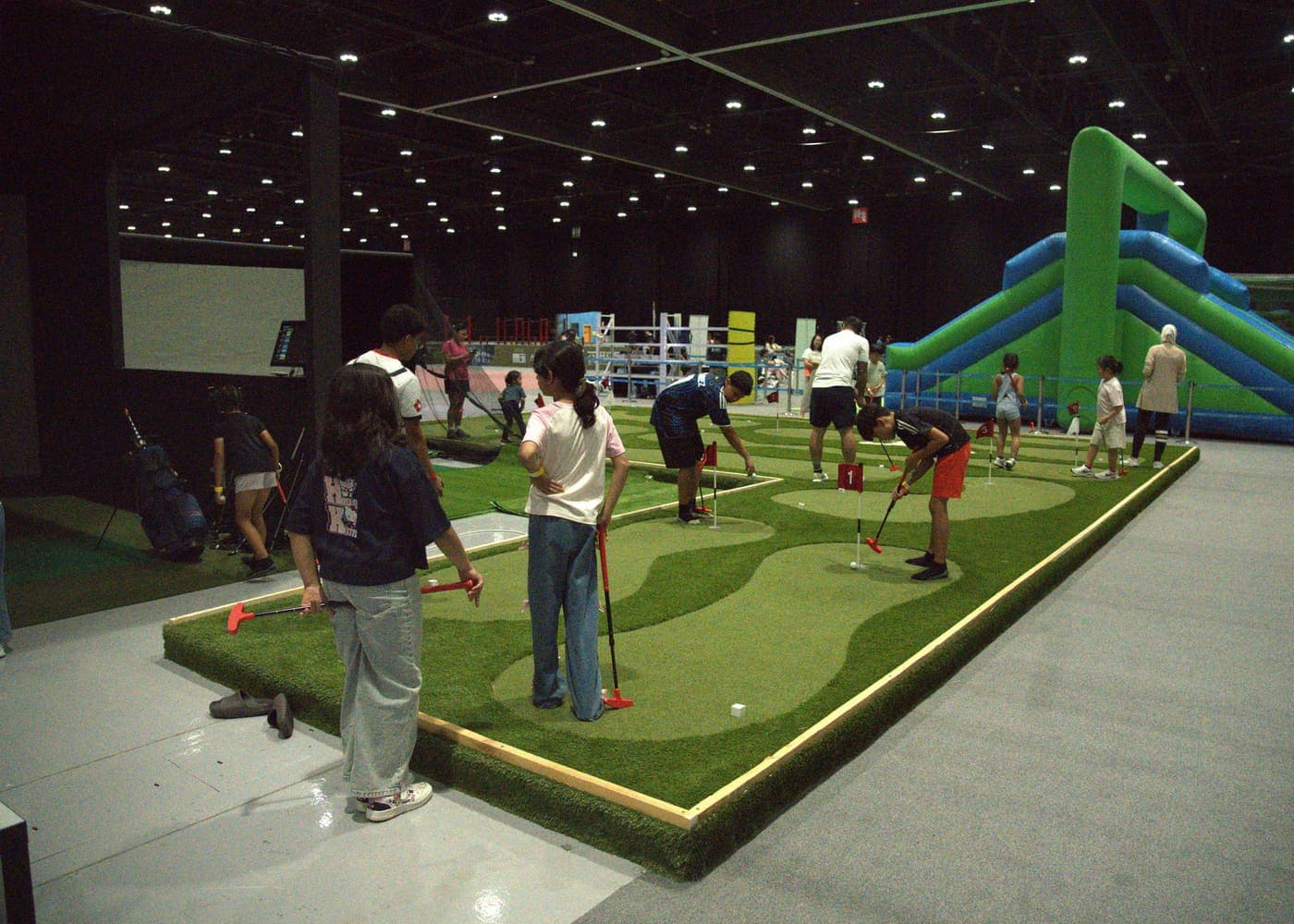 Exhibition Hall Mini-Golf Activation